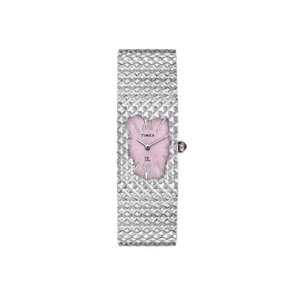 TWEL77700 Timex | Fria watch with Pink Dial St Steel Watch (Women)