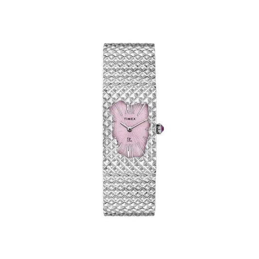 TWEL77700 Timex | Fria watch with Pink Dial St Steel Watch (Women)