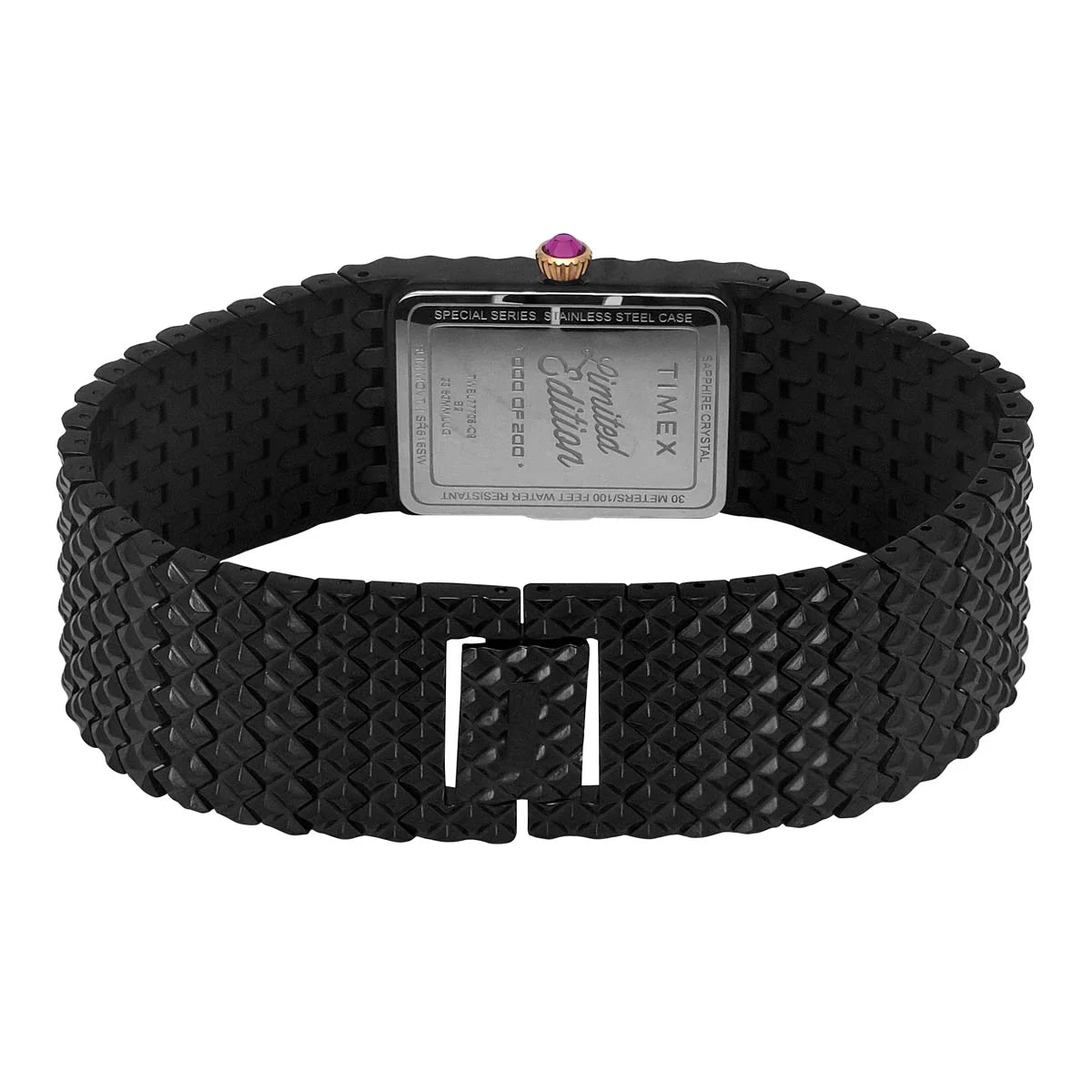 Timex Fria Women Black Rectangle Dial Analog Watch - TWEL77708