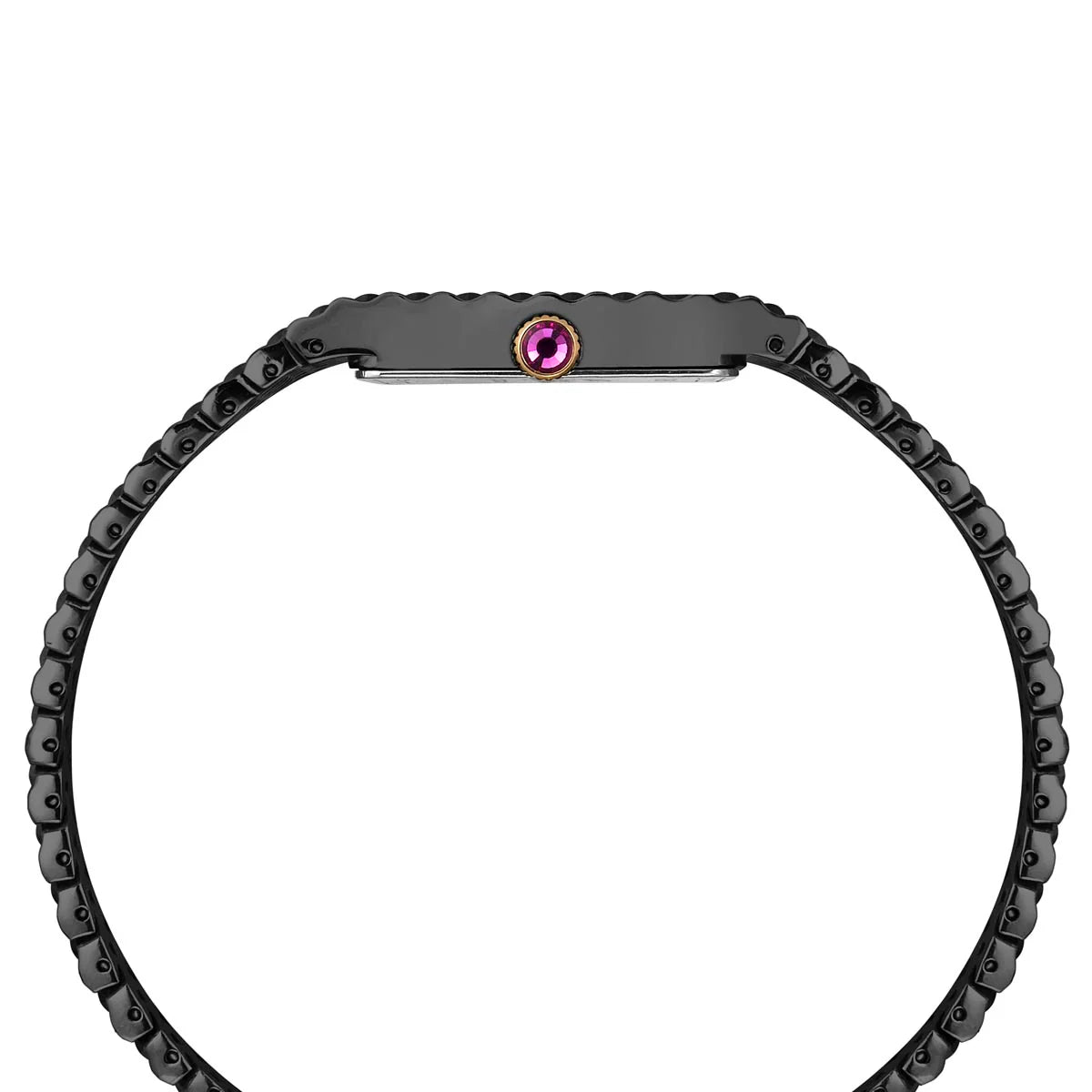 Timex Fria Women Black Rectangle Dial Analog Watch - TWEL77708