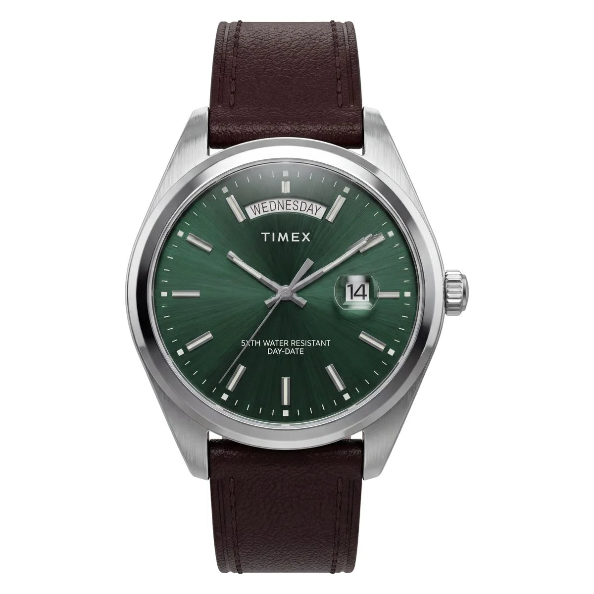 Timex Round 41mm Green Dial Analog Men's Watch - TWG068800UJ