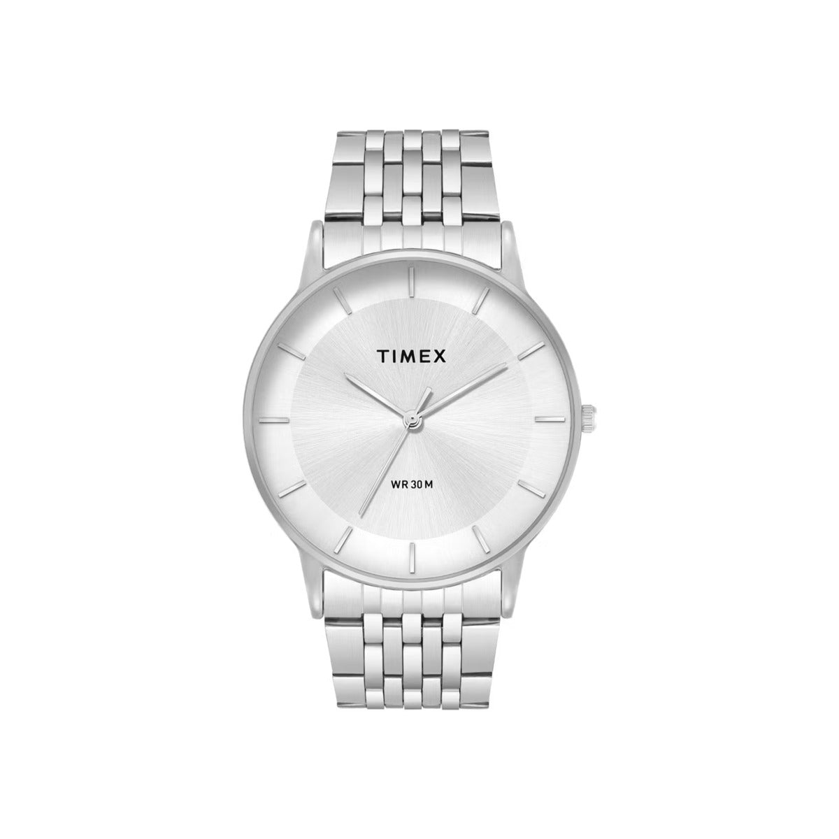 Timex Trendline Silver Dial Analog Stainless Steel Men's Watch TWTG12000
