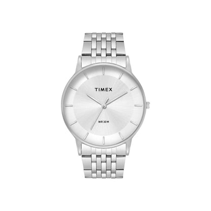 Timex Trendline Silver Dial Analog Stainless Steel Men's Watch TWTG12000