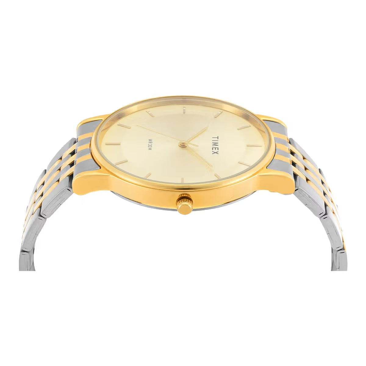 Timex Classics Quartz Champagne Dial Analog Men Watch TWTG12002