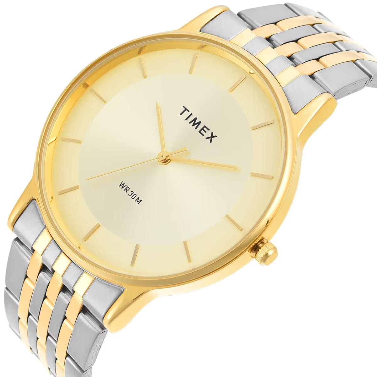 Timex Classics Quartz Champagne Dial Analog Men Watch TWTG12002