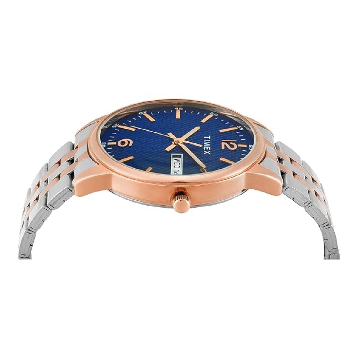 Timex Trendline Quartz Blue Dial Analog Men's Watch TWTG12110