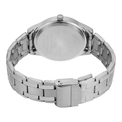 Timex Trendline Blue Dial Analog Stainless Steel Men's Watch TWTG12601