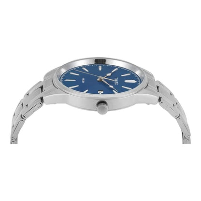 Timex Trendline Blue Dial Analog Stainless Steel Men's Watch TWTG12601