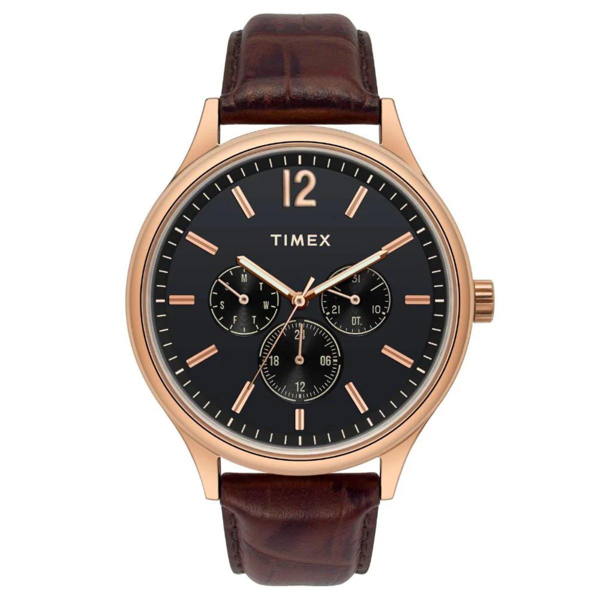 Timex Trendline Blue Dial Analog Multi-Function Men's Watch TWTG12804