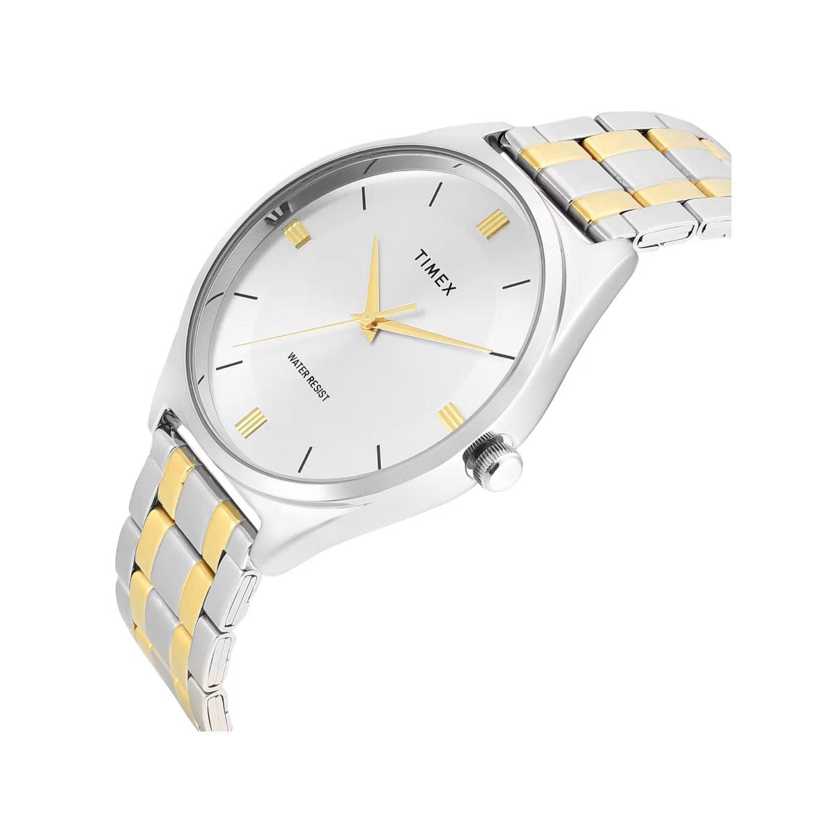 Timex Trendline Silver Round Dial Analog Men's Watch TWTG14603T