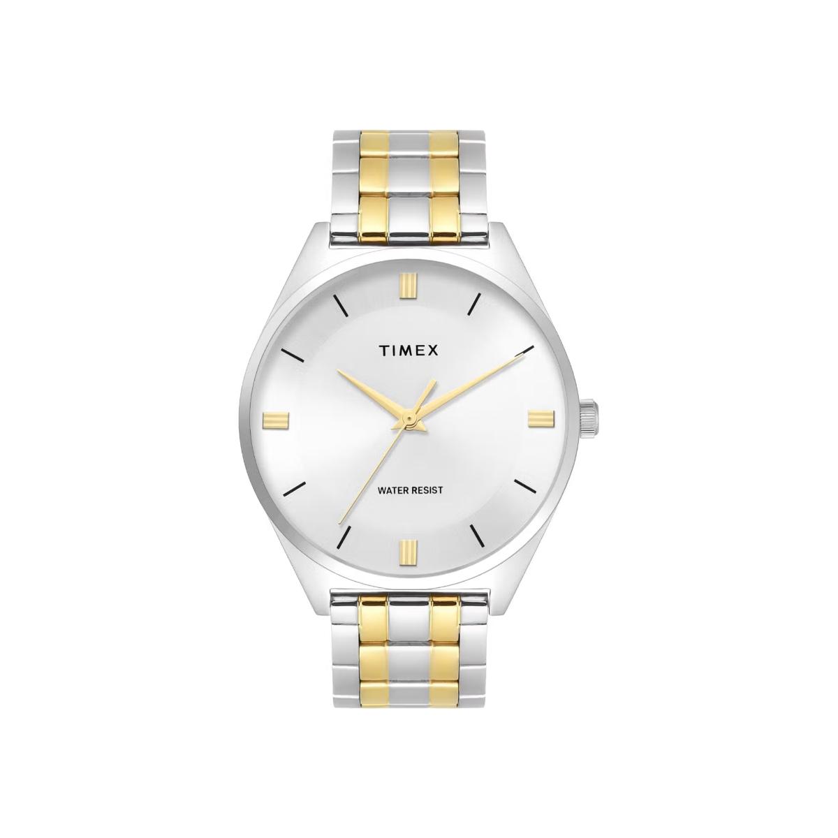 Timex Trendline Silver Round Dial Analog Men's Watch TWTG14603T