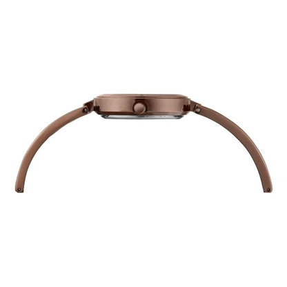 Timex Quartz Brown Round Dial Analog Women's Watch - TWTL10324