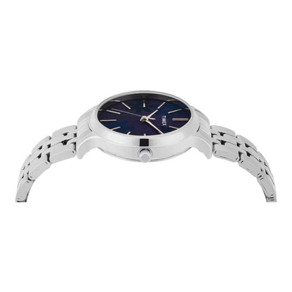 Timex Quartz Blue Dial Analog Stainless Steel Women's Watch - TWTL12312