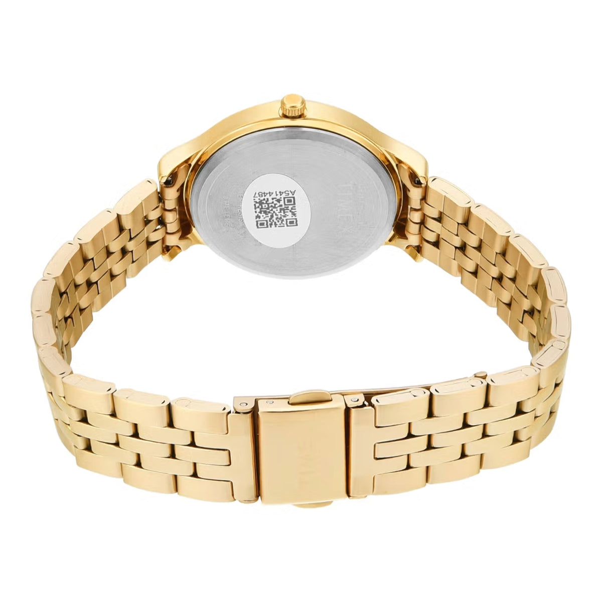 Timex Quartz Champagne Round Dial Analog Women's Watch TWTL12313