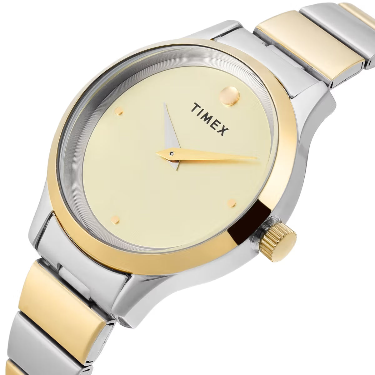 Timex Classics Quartz Champagne Dial Analog Women Watch TWTL13701