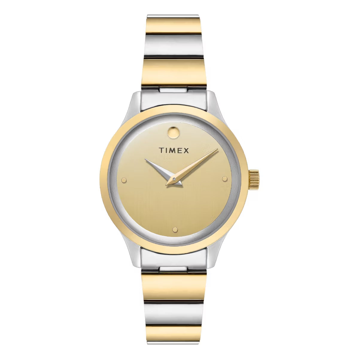 Timex Classics Quartz Champagne Dial Analog Women Watch TWTL13701