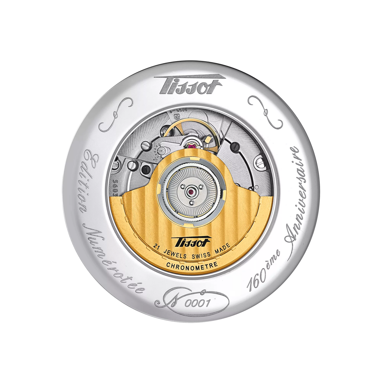 Tissot Heritage Navigator Automatic 160th Anniversary COSC Men Watch  T0786411603700