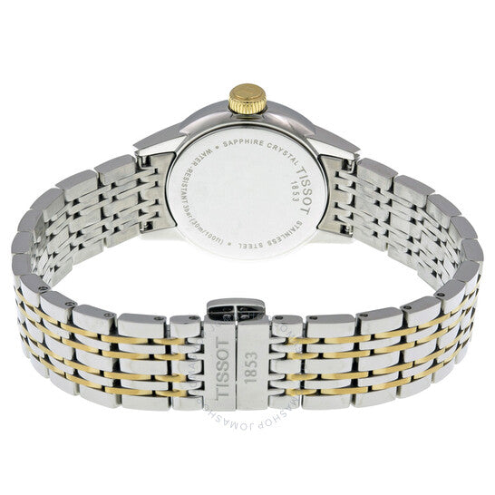 Tissot Carson White Dial Two-tone Women Watch T0852102201300