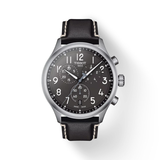 Tissot Chrono XL Black Dial Chronograph Analog Men's Watch T1166171606200