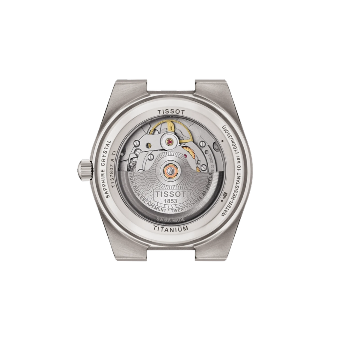 Tissot Gentleman Titanium Automatic Analog Men's Watch T1378074404100