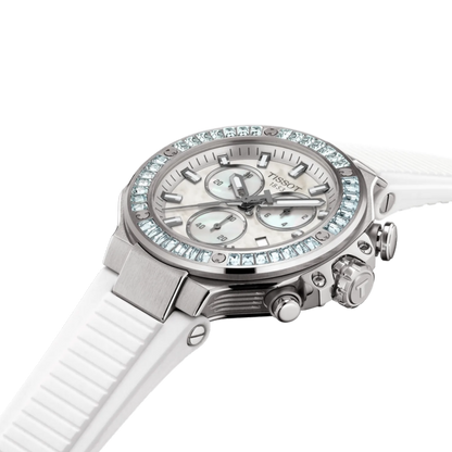 Tissot T-Race Mother of Pearl Dial Analog Women's Watch T1418179711100