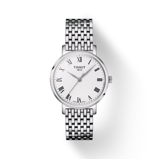 Tissot Everytime Quartz Silver Dial Analog Women's Watch T1432101103300