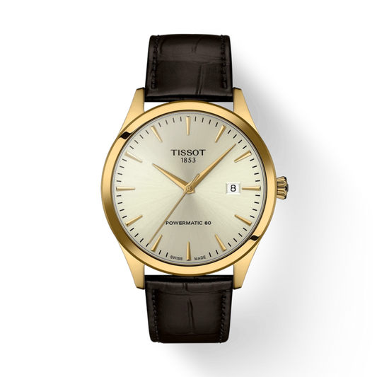 Tissot Classic Dream Ivory Dial Automatic Analog Men's Watch T1584073626100