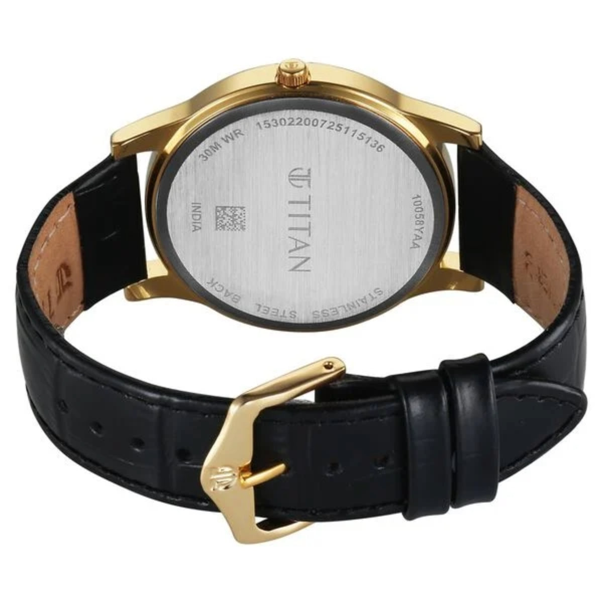 Titan Karishma Festive 3-0 Analog Silver Dial Watch For Men 10058YL03