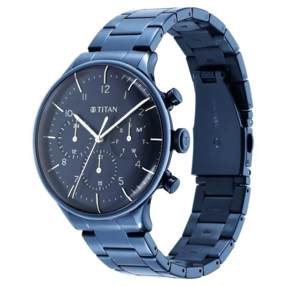 Titan Urban Magic Blue Dial Multifunction Men's Watch NT90102QM01