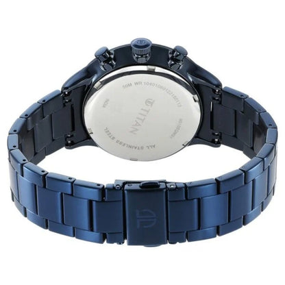 Titan Urban Magic Blue Dial Multifunction Men's Watch NT90102QM01
