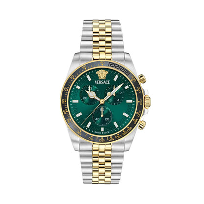 Versace Greca Chr Wave (Wc-0H) Analog Chronograph Men's Watch VE0H00425