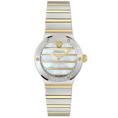 Versace Greca Logo Pearl (Wc-0S) Mother Of Pearl Dial Women's Watch VE0S00325