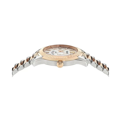 Versace Apodis (Wc-0U) Quartz White Dial Analog Men's Watch VE0U00425