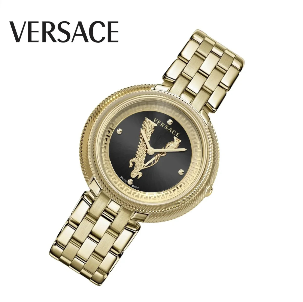 VE2CA0723 | VERSACE New Thea Black Round Dial Quartz Analog Women Watch