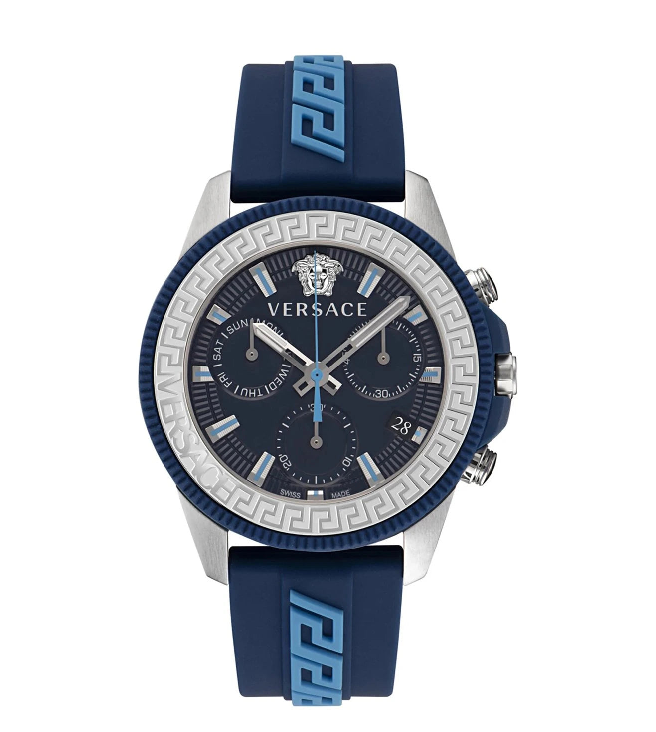 VE3J00122 | VERSACE Greca Action Chronograph Watch for Men