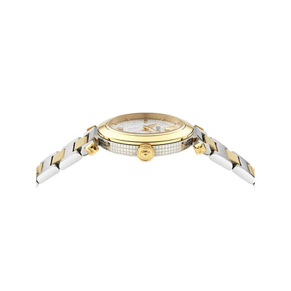 Versace Greek (Wc-5B) White Dial Analog Women's Watch VE5B00325