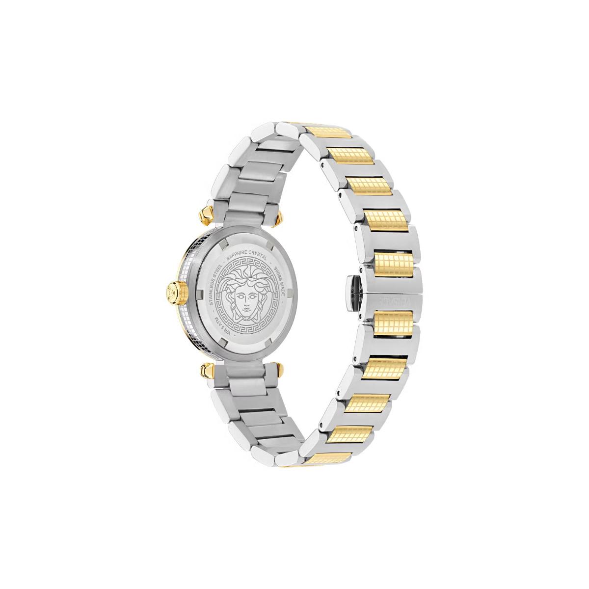 Versace Greek (Wc-5B) White Dial Analog Women's Watch VE5B00325