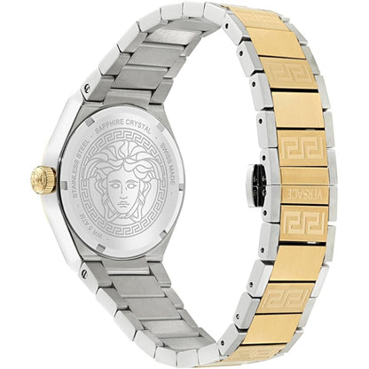 VERSACE Quartz V-Auria Green Dial Analog Women's Watch VE5E00326