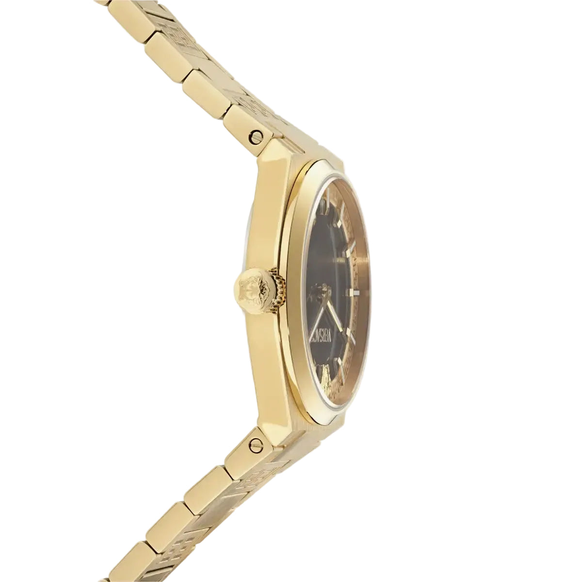 VERSACE V-Auria Quartz Black Dial Analog Women's Watch VE5E00526