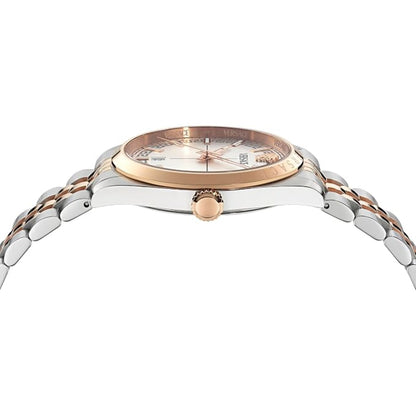 Versace Greca Sphere Silver Dial Analog Men's Watch VE5M00226