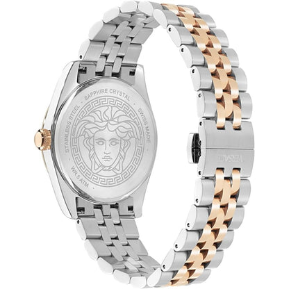 Versace Greca Sphere Silver Dial Analog Men's Watch VE5M00226
