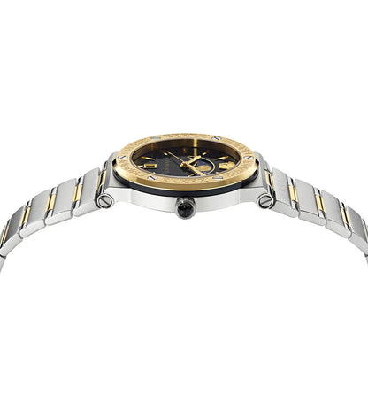 VE7G00223 Versace | GRECA LOGO Moon Phase Analog Unisex Watch