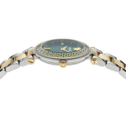 VE8B00524 Versace | Round Green Dial Reve Watch (Women)