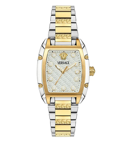 VE8K00424 Versace | Square White Dial Analog Watch (Women) - Buy Now at Sai Creations Watches