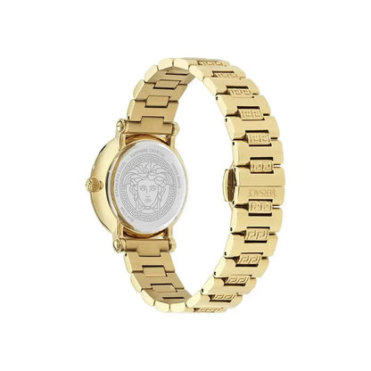 Versace Quartz Black Sunray Dial Analog Women's Watch VE9C00724