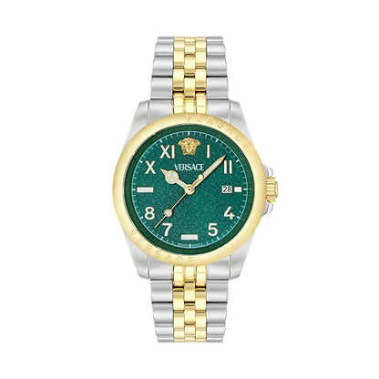 VERSACE Anteo Quartz Green Dial Analog Men's Watch VE9H00524