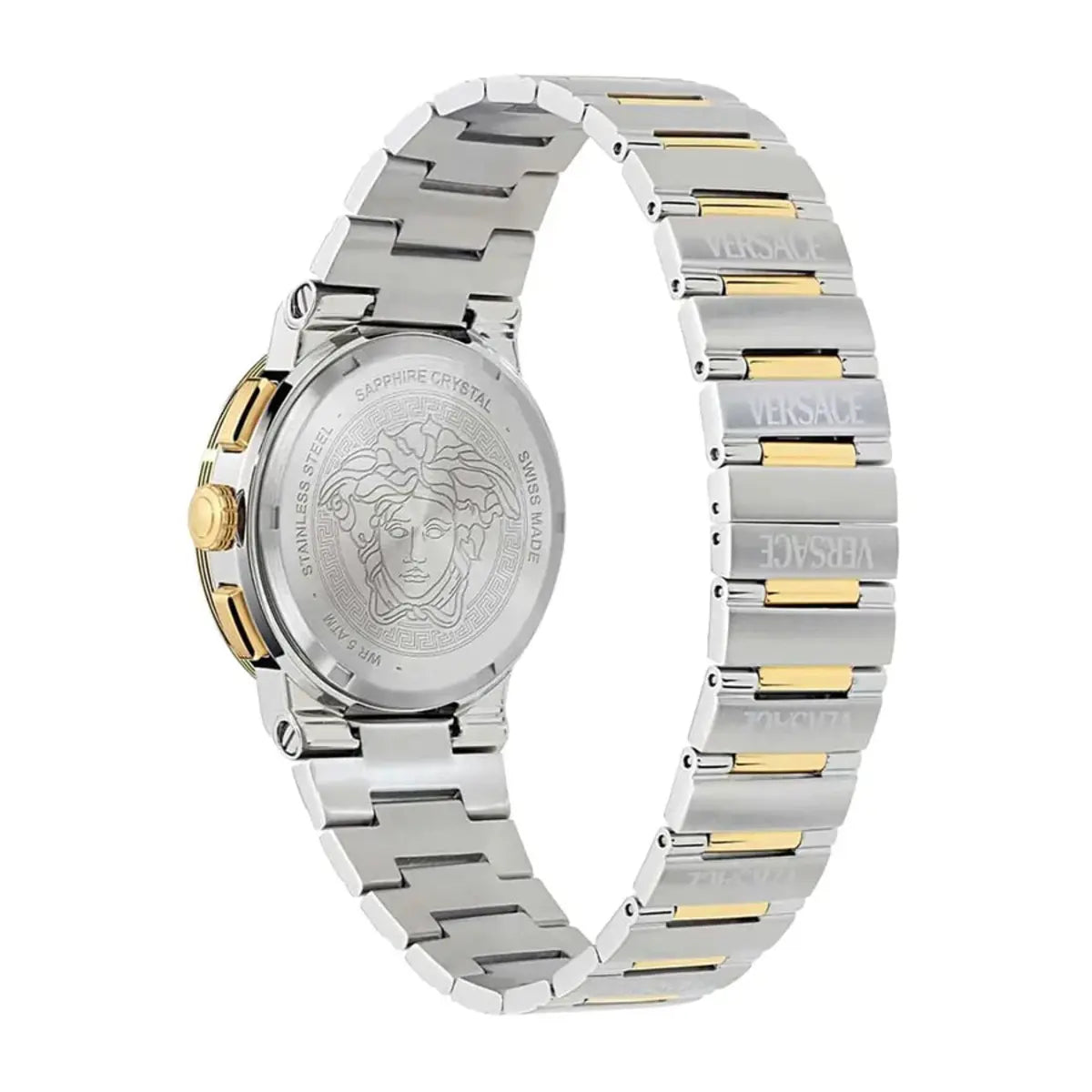 VERSACE Quartz Silver Dial Analog Chronograph Men's Watch VEKMA0525