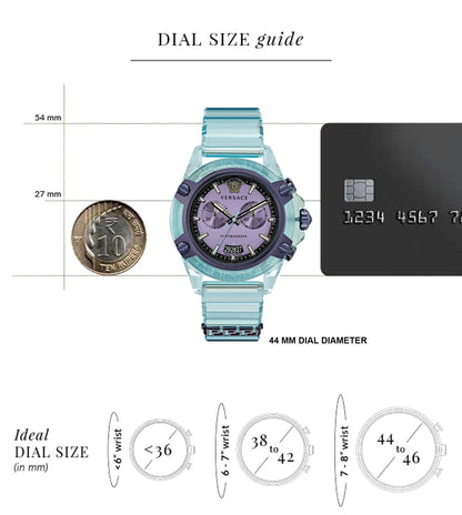 VEZ701523 | VERSACE Chronograph Unisex Watch