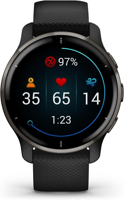 010-02496-51 GARMIN | VENU 2 PLUS Amoled With Slate (Unisex)