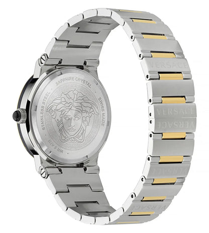 Versace GRECA LOGO Moon Phase Analog Unisex Watch - VE7G00223